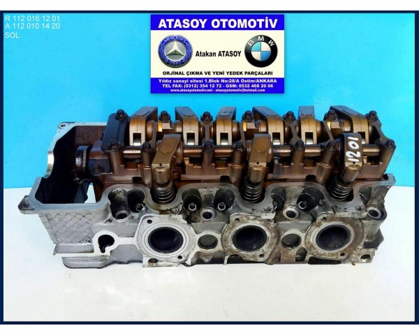 MERCEDES W163 ML320 SİLİNDİR KAPAĞI 1120161201 1120101420 R1120161201 A1120101420 R 112 016 12 01 CLK320 SİLİNDİR KAPAĞI W209 CLK320 KAPAK W203 C320 SİLİNDİR KAPAĞI 1120520601 1130520001 1120500004 1120500204 1120500804